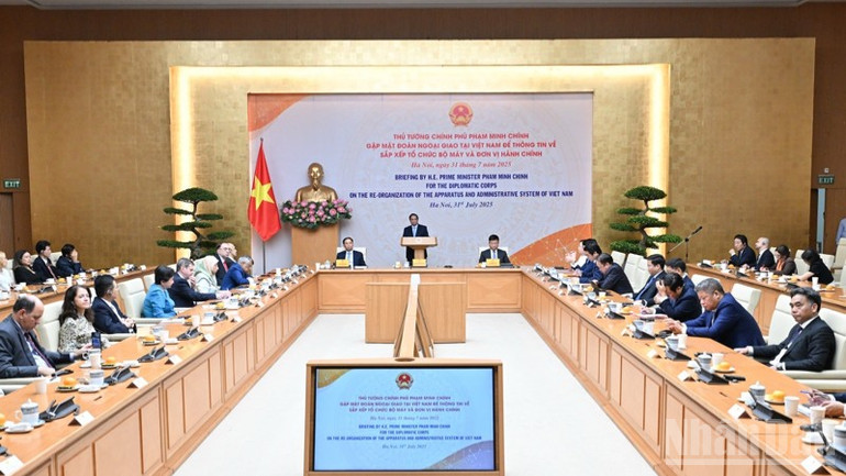 Quang cảnh buổi gặp mặt. (Ảnh: Thanh Giang) ndo_br_b2-2143.jpg