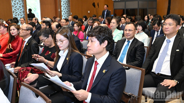 Các đại biểu tham dự hội nghị. (Ảnh: Trần Hải) Các đại biểu tham dự hội nghị. (Ảnh: Trần Hải)
