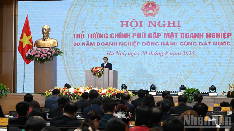 Quang cảnh hội nghị. (Ảnh: Trần Hải) ndo_br_a8-3427.jpg