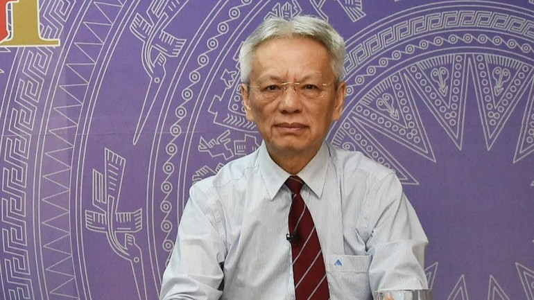 Tiến sĩ Nguyễn Sĩ Dũng: Ngân hàng Nhà nước Việt Nam đã bảo đảm an toàn hệ thống, giữ vững ổn định kinh tế vĩ mô và thúc đẩy hiệu quả các chương trình tín dụng, tạo điều kiện để doanh nghiệp tiếp cận nguồn vốn thuận lợi hơn. (Ảnh: VGP/Dương Tuấn) a2-9002.jpg