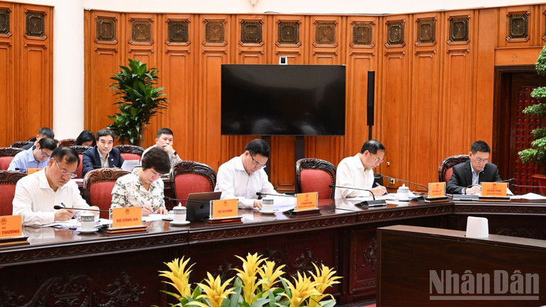 Các đại biểu tham dự cuộc họp. (Ảnh: Trần Hải)