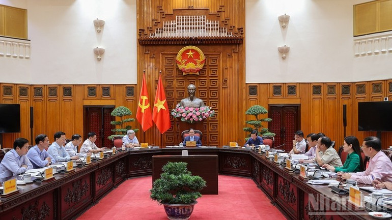 Quang cảnh cuộc họp. (Ảnh: TRẦN HẢI) ndo_br_b1-801.jpg