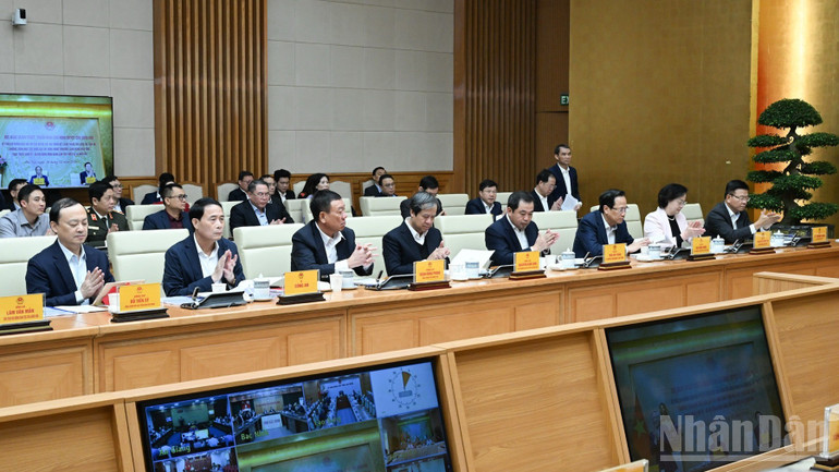 Các đại biểu tham dự hội nghị. (Ảnh: TRẦN HẢI)