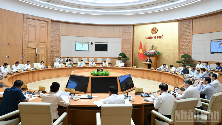Quang cảnh phiên họp. (Ảnh: TRẦN HẢI) Quang cảnh phiên họp. (Ảnh: TRẦN HẢI)