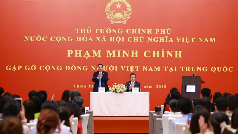 Quang cảnh buổi gặp gỡ. (Ảnh: Nhật Bắc/VGP) b2-7765.jpg