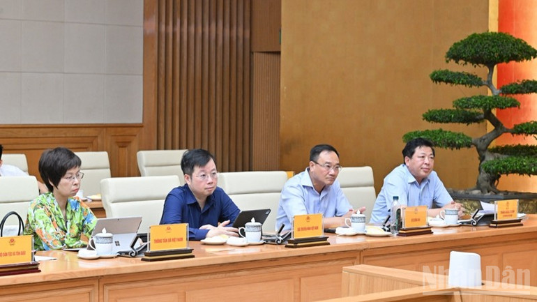 Các đại biểu tham dự phiên họp. (Ảnh: Trần Hải) ndo_br_b5-4044.jpg