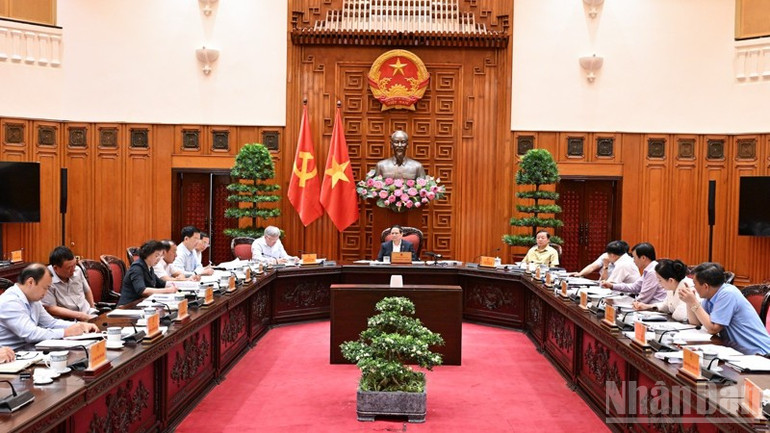 Quang cảnh cuộc họp. (Ảnh: TRẦN HẢI) ndo_br_c2-676.jpg