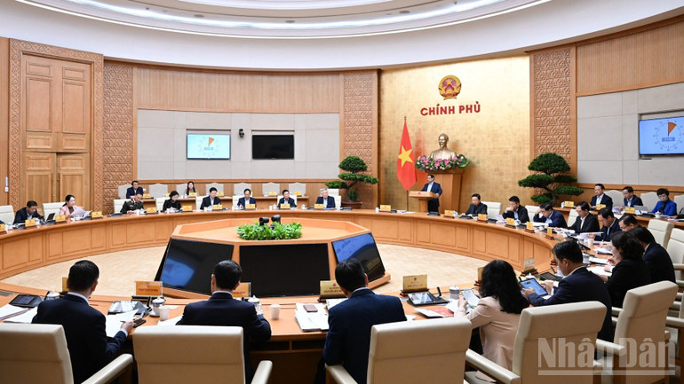 Quang cảnh phiên họp. (Ảnh: Trần Hải)