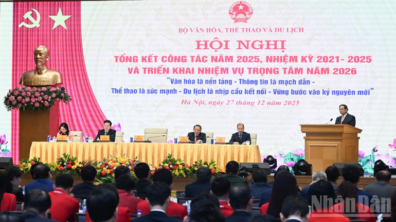 Quang cảnh hội nghị. (Ảnh: Trần Hải)
