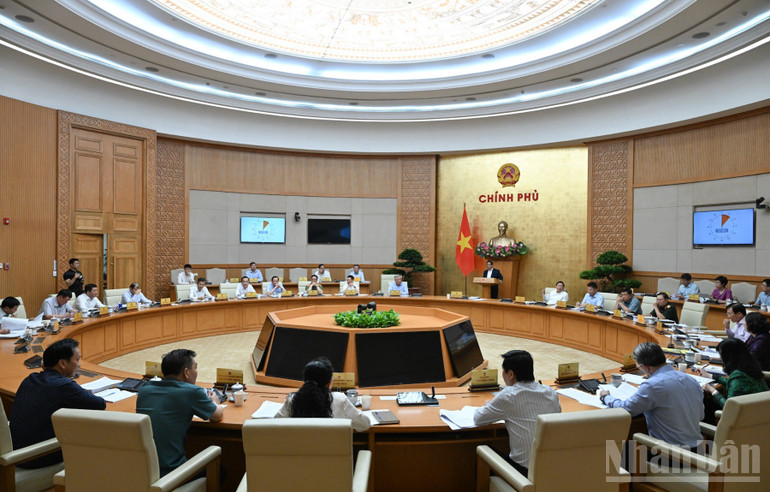 Quang cảnh phiên họp. (Ảnh: Trần Hải)