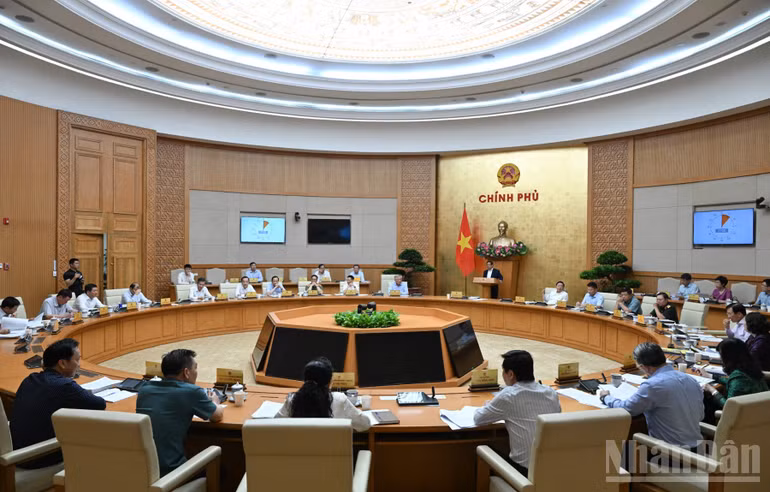 Quang cảnh phiên họp. (Ảnh: Trần Hải)