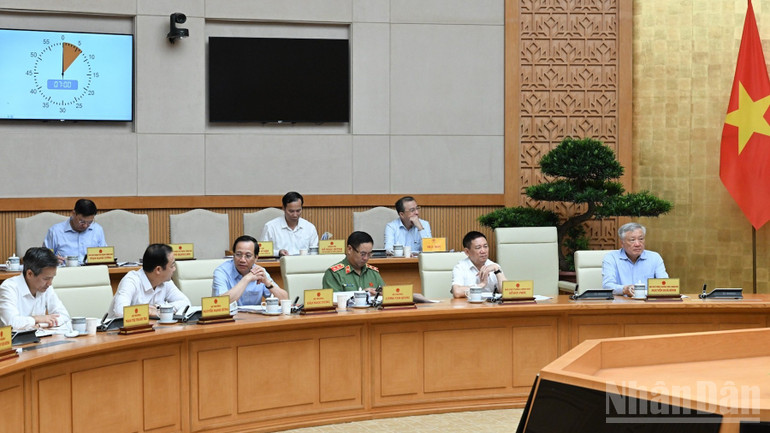 Các đại biểu tham dự phiên họp. (Ảnh: Trần Hải)