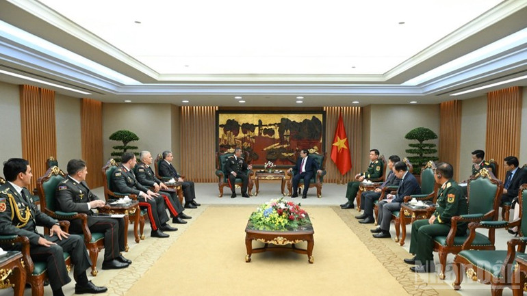 Quang cảnh buổi tiếp. (Ảnh: TRẦN HẢI) ndo_br_a3-8921-7574.jpg
