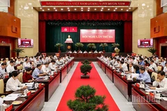 Quang cảnh hội nghị. (Ảnh: LINH BẢO)