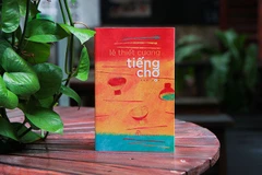 Bìa cuốn tản văn Tiếng chợ của họa sĩ Lê Thiết Cương. (Ảnh: Nhà xuất bản Trẻ)