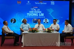 Các đại biểu tham gia buổi tọa đàm. (Ảnh: Linh Bảo)