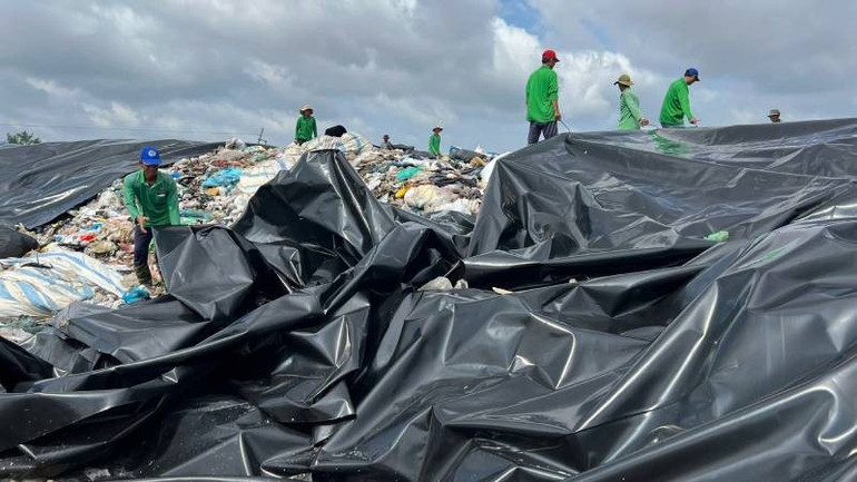 Bãi rác An Hiệp đã khắc phục tình trạng ô nhiễm môi trường và sẽ tiếp nhận rác vào ngày 21/9. 5-18.jpg