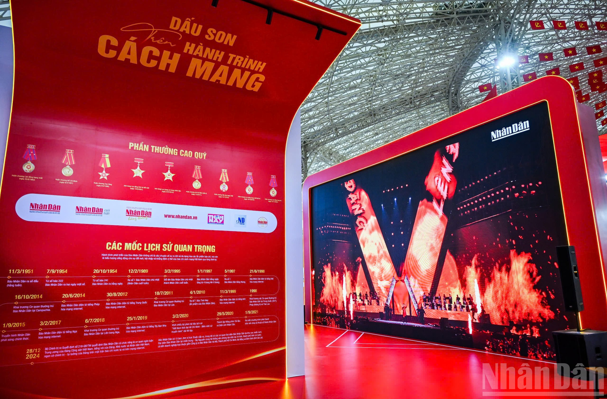 Báo Nhân Dân luôn đồng hành cùng đất nước trong các cuộc chiến tranh giải phóng dân tộc, bảo vệ Tổ quốc; trong sự nghiệp đổi mới, xây dựng đất nước và hiện nay cùng cả nước bước vào kỷ nguyên mới - kỷ nguyên vươn mình của dân tộc. ndo_br_z6949927659848-2197421cf79e039afe7865f13b5e37c4.jpg
