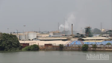 Khu công nghiệp Biên Hòa 1 nằm sát sông Đồng Nai nguy cơ gây ô nhiễm môi trường rất lớn.