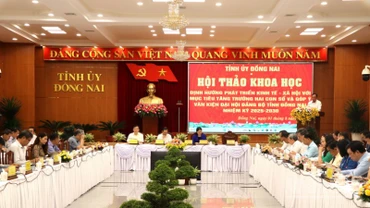 Quang cảnh hội thảo khoa học.