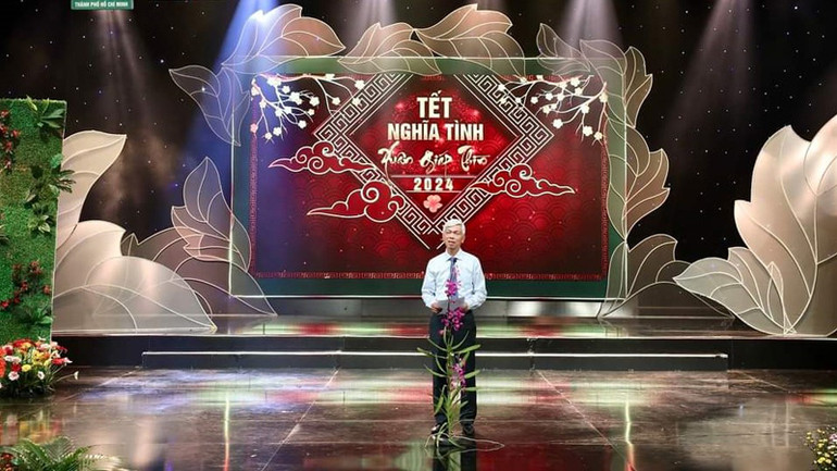 Phó Chủ tịch Ủy ban nhân dân Thành phố Hồ Chí Minh Võ Văn Hoan phát biểu tại chương trình.