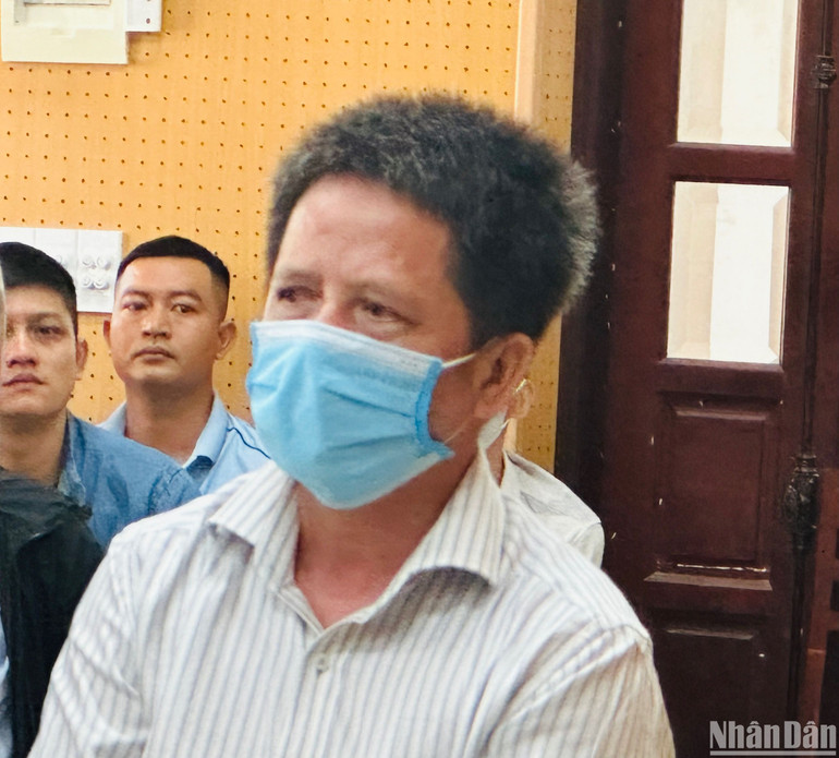 Bị can Phạm Ngọc Phượng, nguyên Giám đốc Trung tâm pháp y tỉnh Quảng Ngãi.