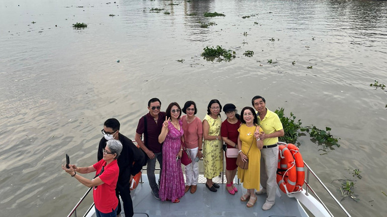 Du lịch đường sông tại Thành phố Hồ Chí Minh còn nhiều tiềm năng phát triển.