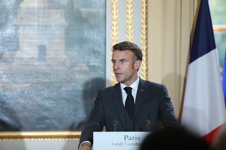 Tổng thống Emmanuel Macron.
