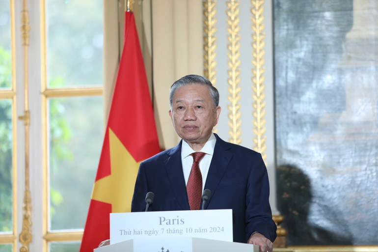 Tổng Bí thư, Chủ tịch nước Tô Lâm.