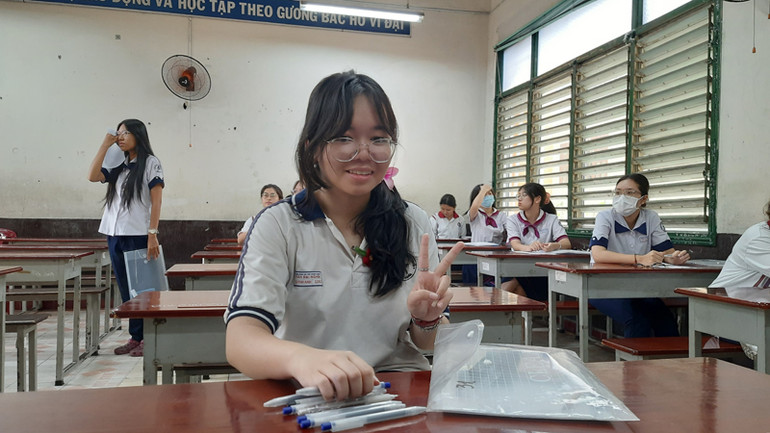 Tự tin để hoàn thành tốt kỳ thi tốt nghiệp 2024.