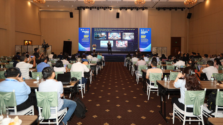 Quang cảnh Diễn đàn IIBF 2024.