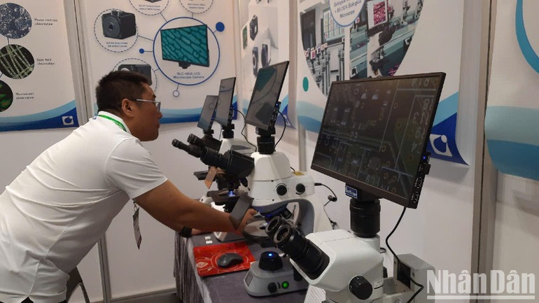 Các công nghệ tiên tiến được trưng bày tại triển lãm