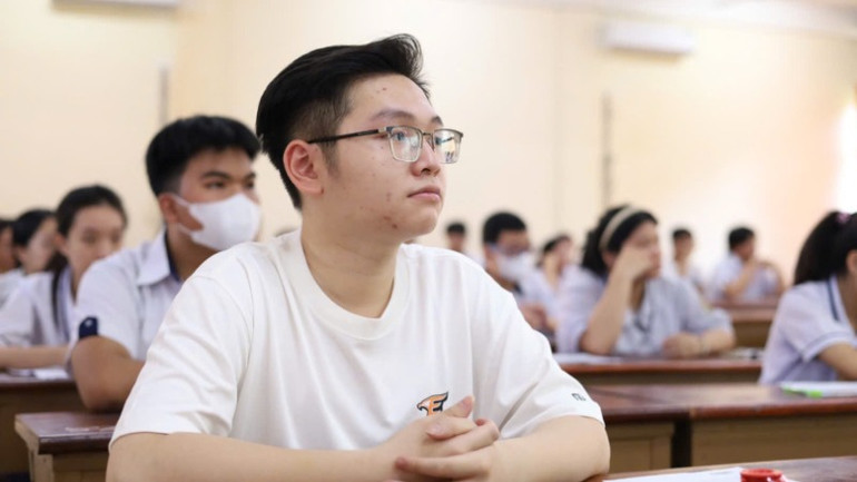 Các thí sinh tham gia Kỳ thi Đánh giá năng lực đợt 1 năm 2025