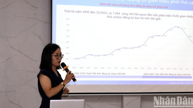 Chuyên gia phát biểu tại hội thảo.