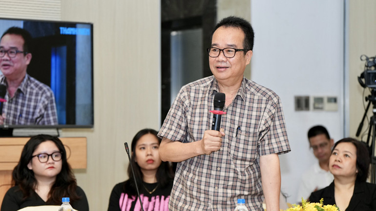 Ông Lưu Trung Nghĩa, Giám đốc Sở Nông nghiệp và Phát triển nông thôn tỉnh Gia Lai phát biểu tại tọa đàm.