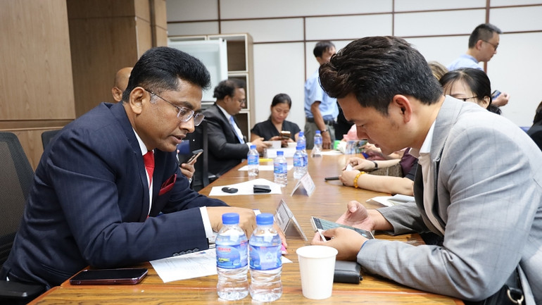 Hoạt động kết nối giao thương (B2B) giữa doanh nghiệp Việt Nam và doanh nghiệp Bangladesh.