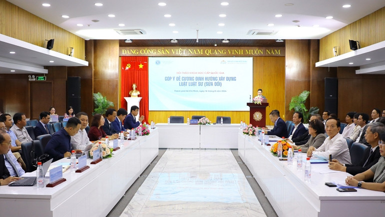 Quang cảnh hội thảo.