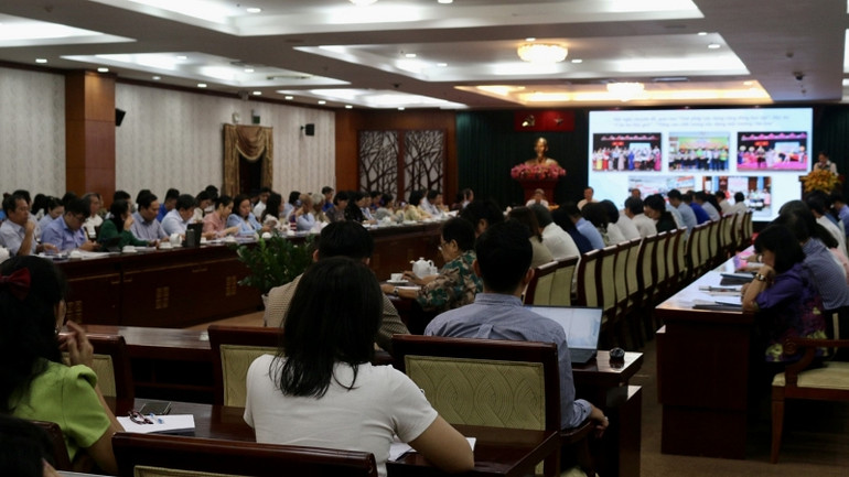 Quang cảnh buổi Tọa đàm.