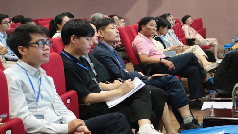 Các đại biểu tham dự hội thảo. (Ảnh: Thanh Thanh)