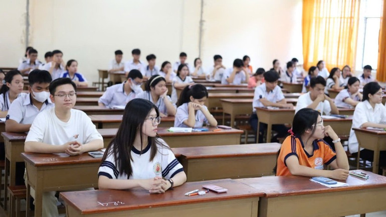 Thí sinh tham gia Kỳ thi Đánh giá năng lực đợt 1 năm 2025.