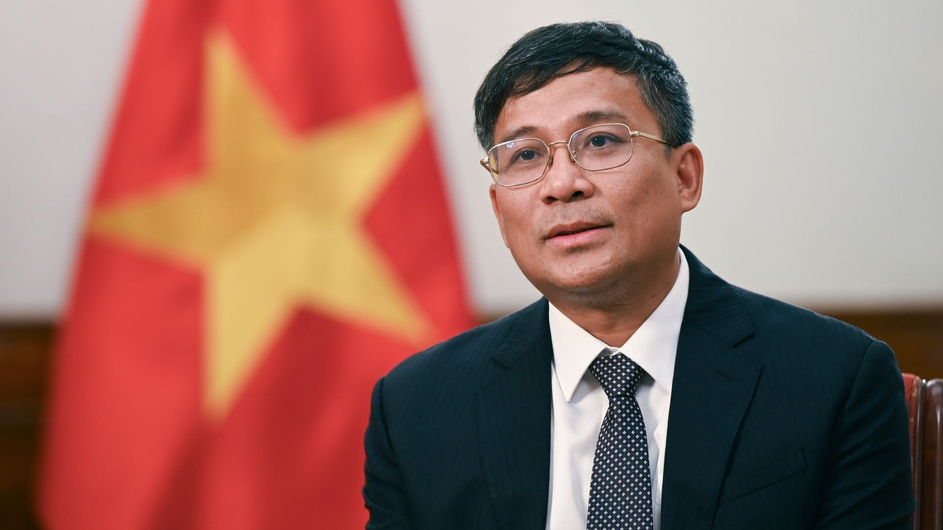 Ủy viên dự khuyết Trung ương Đảng, Thứ trưởng Thường trực Ngoại giao Nguyễn Minh Vũ. (Ảnh: BỘ NGOẠI GIAO).