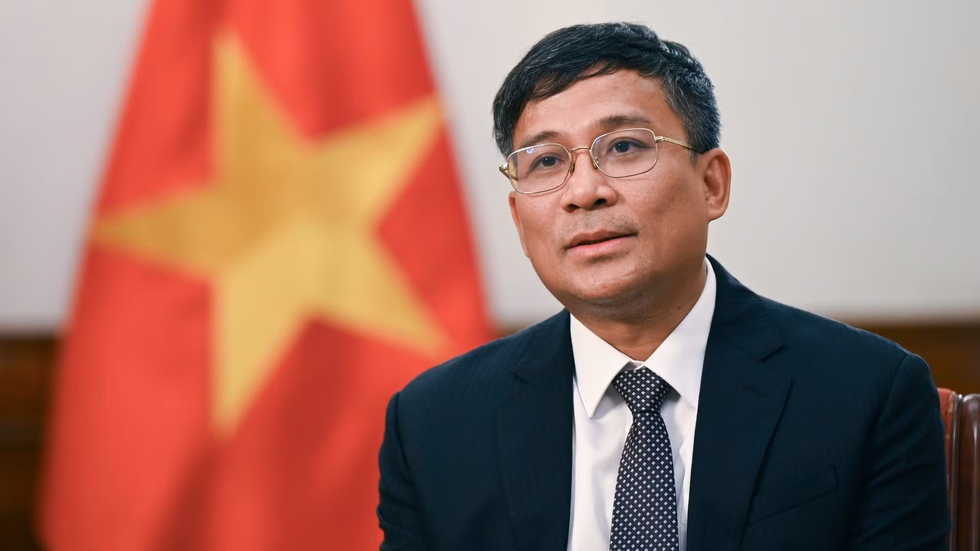 Ủy viên dự khuyết Trung ương Đảng, Thứ trưởng Thường trực Ngoại giao Nguyễn Minh Vũ. (Ảnh: BỘ NGOẠI GIAO).