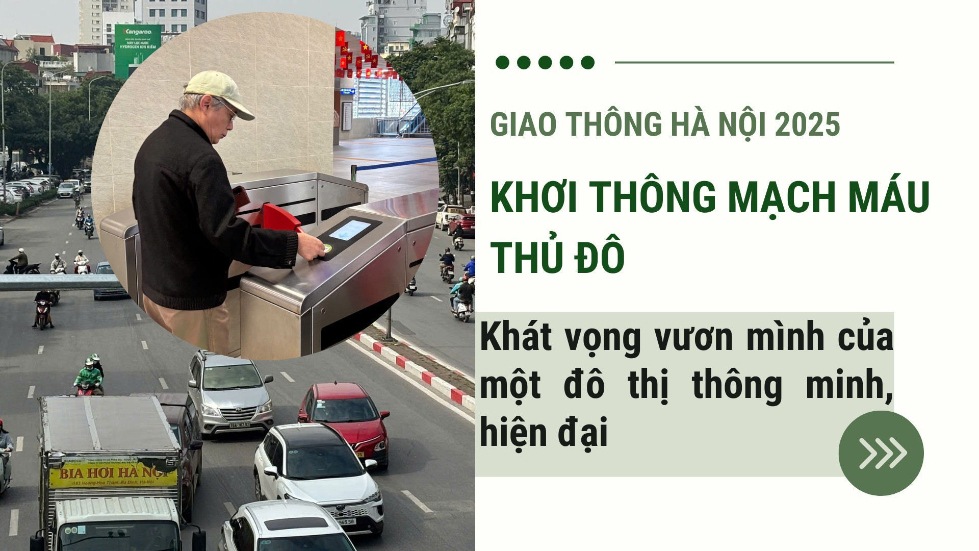 Nhìn lại giao thông Hà Nội năm 2025. (Ảnh: THÙY LINH)