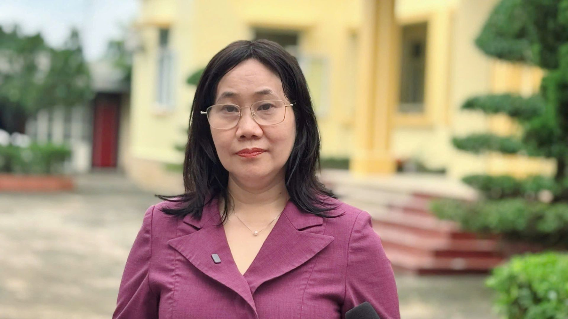 Bà Nguyễn Thị Hương, Cục trưởng Cục Thống kê. (Ảnh: HNV) tdt1.jpg