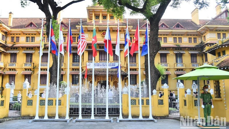 Trụ sở Bộ Ngoại giao. (Ảnh THỦY NGUYÊN). bngvn1.jpg
