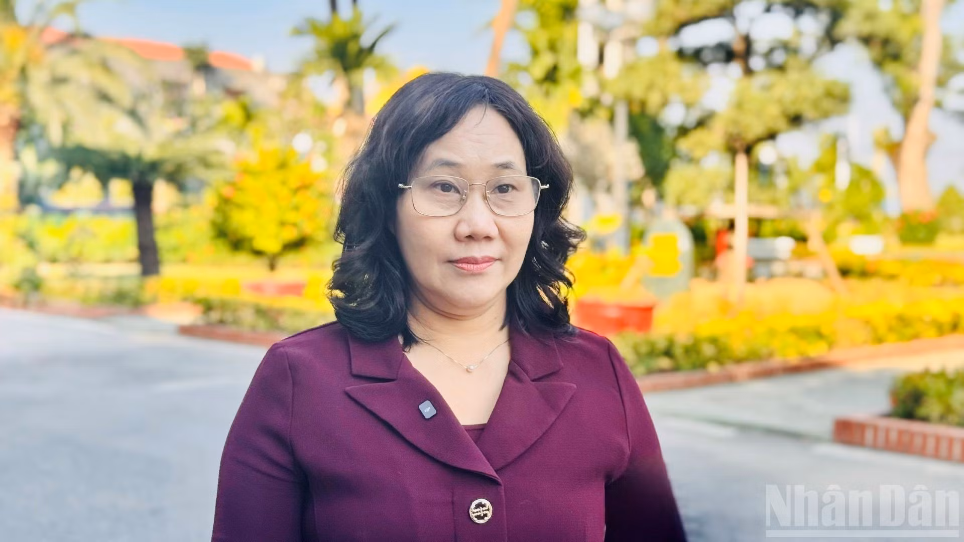 Cục trưởng Cục Thống kê Nguyễn Thị Hương. (Ảnh: HNV)