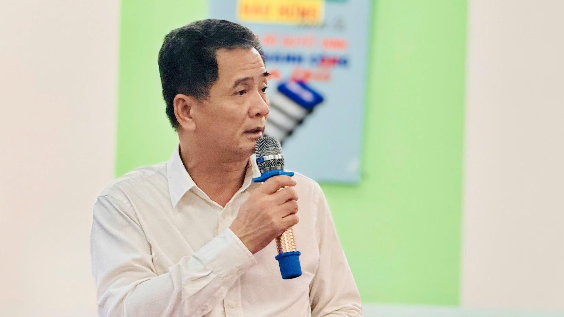 Tiến sĩ Nguyễn Văn Đính, Phó Chủ tịch Hiệp hội Bất động sản Việt Nam, Chủ tịch Hội môi giới Bất động sản Việt Nam. (Ảnh: HNV) mgq2-1.jpg