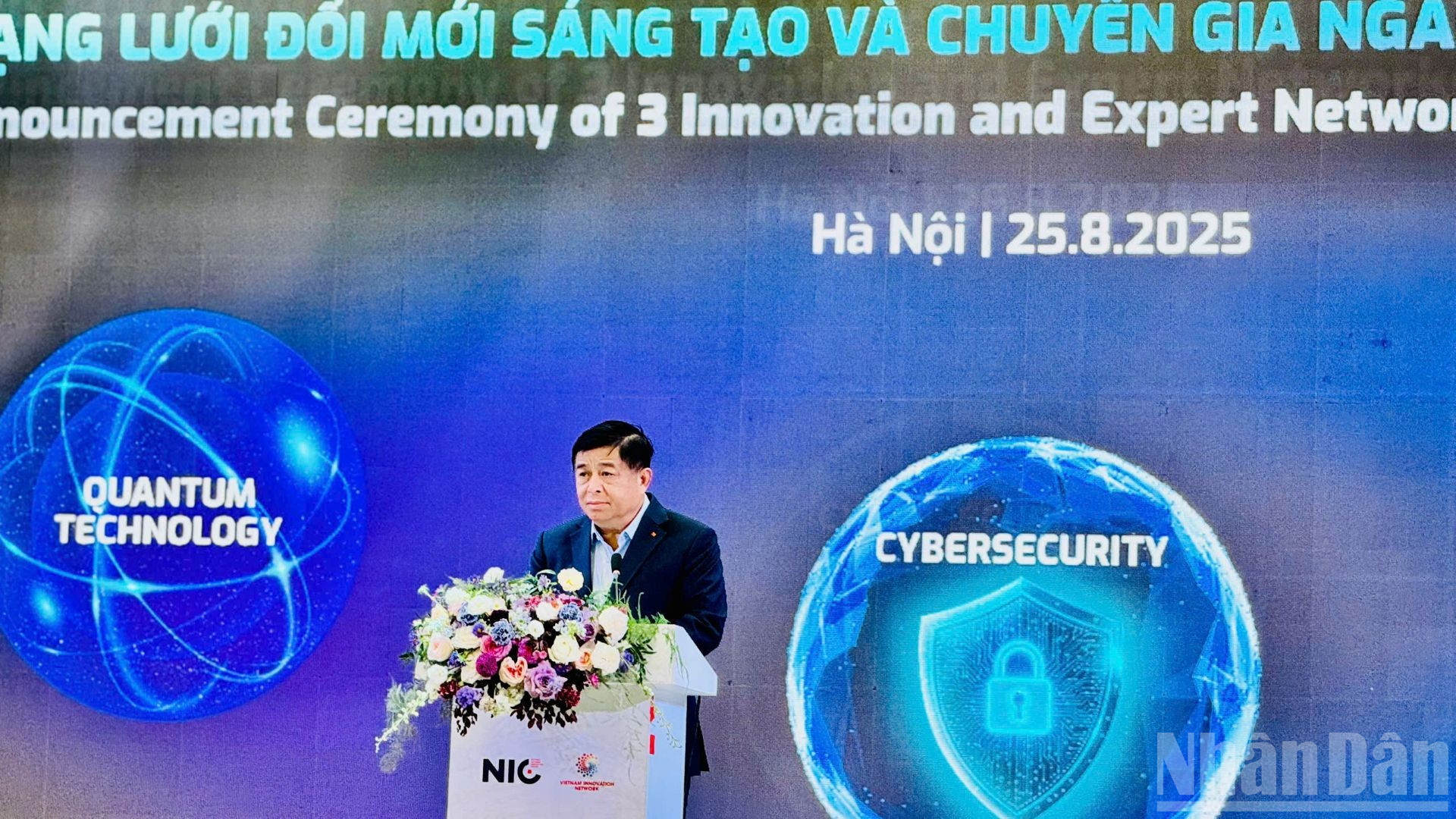 Phó Thủ tướng Chính phủ Nguyễn Chí Dũng. (Ảnh: HNV) ndo_br_congbomldmst5.jpg