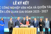 Cục Bản quyền tác giả đã ký kết nhiều văn bản ghi nhớ, hợp tác với các đơn vị tại Hội chợ Mùa Thu 2025.