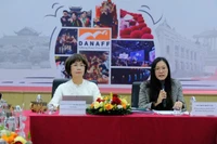 Phó Giáo sư, Tiến sĩ Nguyễn Thị Thu Phương, Viện trưởng Viện Văn hóa, Nghệ thuật, Thể thao và Du lịch Việt Nam điều hành hội thảo.